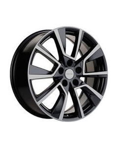 Литой диск Khomen KHW1802 Chery Tiggo 18x7.5" 5x108мм DIA 60.1мм ET 40мм Black FP