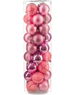 Набор шаров новогодних Ausini VT25-04019-7