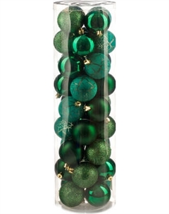 Набор шаров новогодних Ausini VT25-04019-6