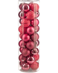 Набор шаров новогодних Ausini VT25-04019-8