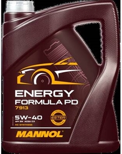 Моторное масло Mannol Energy Formula PD 5W40 SN/CF