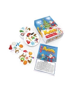 Настольная игра Нескучные игры Дубль. С новым годом! / 8429