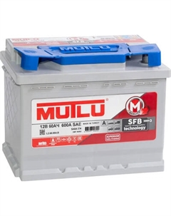 Автомобильный аккумулятор Mutlu L+ Calcium 60L L2
