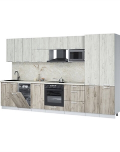 Кухонный гарнитур Интерлиния Мила Лайт 3.5-ПМ4