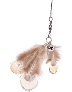 Игрушка для кошек ZooZooZoo Перышки / YM-46 Zoozoozoo