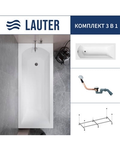 Ванна акриловая Lauter Amelia 150 / 21204050