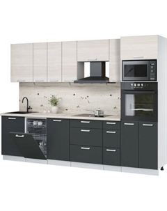 Кухонный гарнитур Интерлиния Мила Лайт 2.9-ПМ3