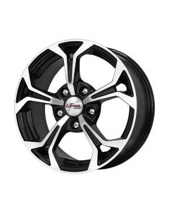 Литой диск iFree Эрнесто 15x6.5" 5x105мм DIA 56.6мм ET 35мм Блэк джек Ifree