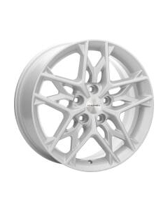 Литой диск Khomen KHW1709 Optima 17x7" 5x114.3мм DIA 67.1мм ET 50мм F-Silver