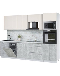 Кухонный гарнитур Интерлиния Мила Лайт 2.9-ПМ3