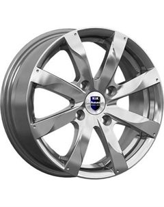 Литой диск K&K Джемини 15x6" 4x108мм DIA 63.35мм ET 50мм Дарк платинум K&k