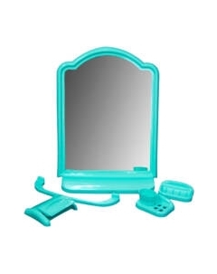 Комплект мебели для ванной Европласт Алиса / 524304