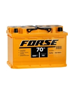 Автомобильный аккумулятор Forse R+ 680A 6СТ-70VLR