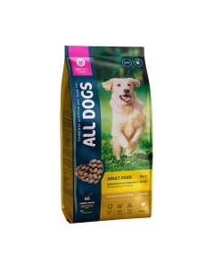 Сухой корм для собак All Dogs С курицей All dogs