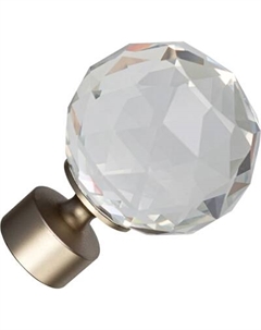 Набор наконечников для карниза АС ФОРОС Кристалл D19 Ас форос