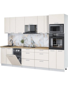 Кухонный гарнитур Интерлиния Мила Лайт 2.85-ПМ3