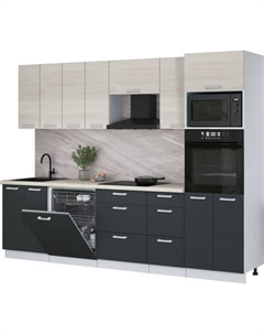 Кухонный гарнитур Интерлиния Мила Лайт 2.8-ПМ1