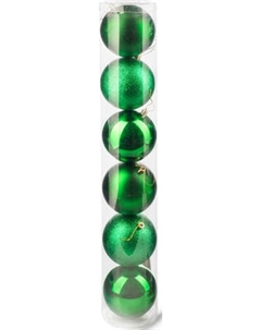 Набор шаров новогодних Ausini VT25-04009-5