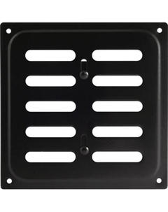 Решетка вентиляционная Нора-М 160x160 с заслонкой / 18323 Нора-м