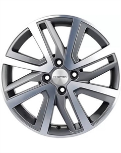 Литой диск Khomen KHW1609 Rio I/Solaris I 16x6" 4x100мм DIA 54.1мм ET 48мм