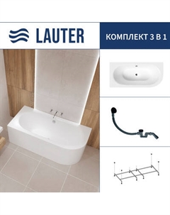 Ванна акриловая Lauter Bliss 150 L / 21201051L