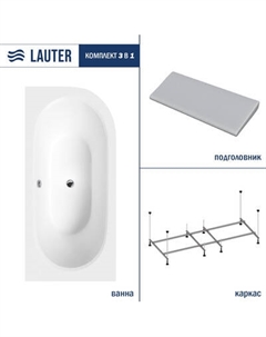 Ванна акриловая Lauter Bliss 150 L / 21201051L