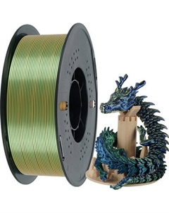 Пластик для 3D-печати Kingroon PLA Tri-Silk Blue-Green-Orange 1.75mm / NSC028