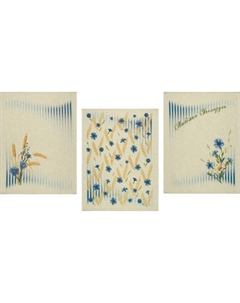 Набор полотенец Pole Kvetak (Беларускі лён) 45x60 22с145-ШР+К/п.р/фкор Pole kvetak (беларускі лён)