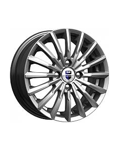 Литой диск K&K Акцент (КС641) 14x5.5" 4x100мм DIA 56.6мм ET 45мм Дарк платинум K&k