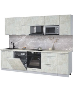 Кухонный гарнитур Интерлиния Мила Лайт 2.8-ПМ2