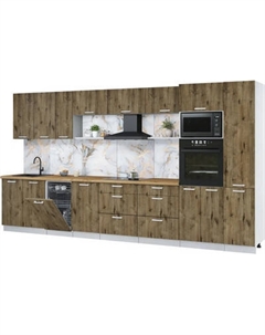 Кухонный гарнитур Интерлиния Мила Лайт 3.9-ПМ3