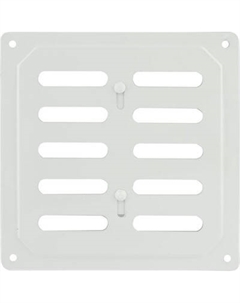 Решетка вентиляционная Нора-М 160x160 с заслонкой / 6612 Нора-м