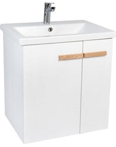 Тумба с умывальником Viant Мюнхен Como 70 / VMUN70COBEL-T2STP (белый)+S-UM-COM70/1-w