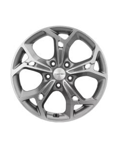 Литой диск Khomen KHW1702 CX-5/Seltos 17x7" 5x114.3мм DIA 67.1мм ET 50мм Gray