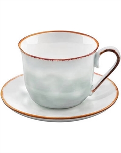 Чашка с блюдцем Elan Gallery Кантри / 760280 Elan gallery