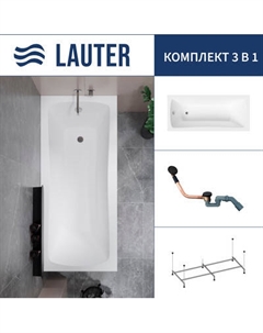 Ванна акриловая Lauter Bianca 140 / 21207140