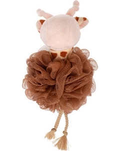 Мочалка для тела Банные Штучки Жирафик для нежной и чувствительной кожи / 40377 Банные штучки