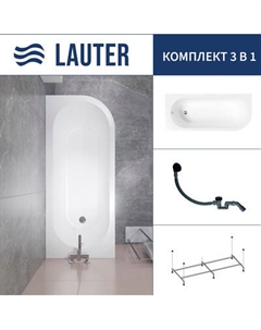 Ванна акриловая Lauter Monaco 170x72.5 / 2113170L