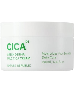 Крем для лица Nature Republic Green Derma Mild Cica Cream Nature republic