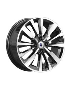 Литой диск K&K Эрман 16x6.5" 4x100мм DIA 60.1мм ET 37мм Алмаз черный K&k