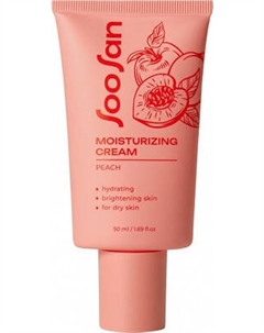 Крем для лица Soosan Moisturizing cream with Peach