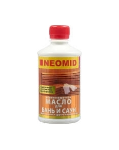 Масло для древесины Neomid Для бань и саун