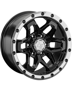 Литой диск LS wheels LS 1350 17x9" 6x139.7мм DIA 106.1мм ET 15мм BKL Ls wheels