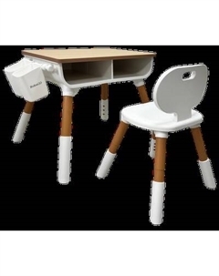Комплект мебели с детским столом Bubago Crafti / BG190-1