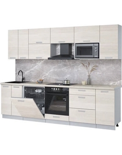 Кухонный гарнитур Интерлиния Мила Лайт 2.8-ПМ2