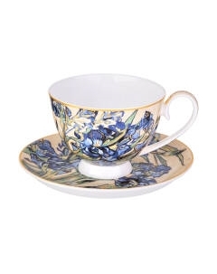 Чашка с блюдцем Lefard Ирисы / 104-1012