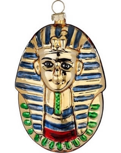 Елочная игрушка Inge's Christmas Figural Glass Ornaments. Фараон / 64903H120 Inge's christmas