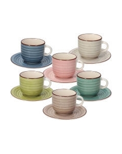 Набор для чая/кофе Tognana Louise Urban Pastel / LS18502M228