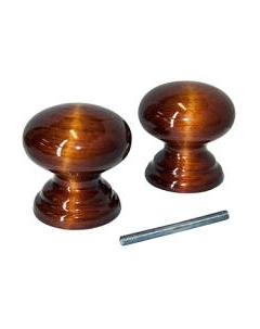 Ручка дверная Apecs Йо-красное дерево