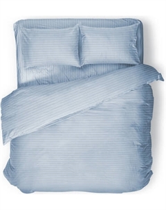Комплект постельного белья Samsara Страйп-сатин Евро 50х70